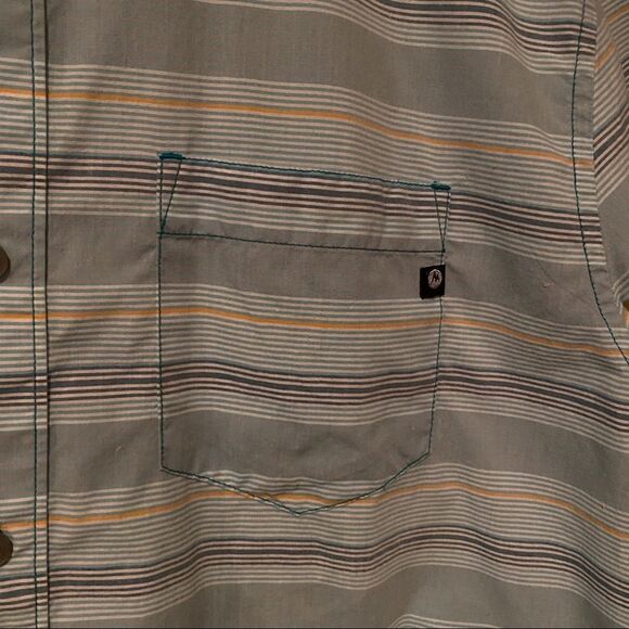 Marmot Stripe Short Sleeve Button Up - Picture 4 of 13